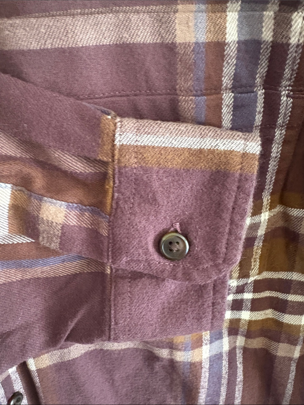 Carhartt Men’s Rugged Flex Brown Plaid Long Sleeve Shirt Rugged Flex - Picture 6 of 6
